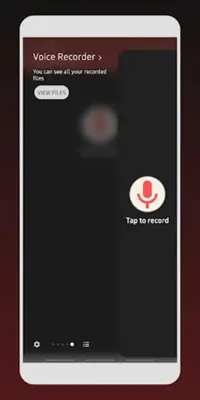 Audio & Voice Recorder - Edge Panel Widget android App screenshot 0